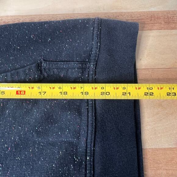 Nike Women's Speckle Funnel Neck Hoodie Black Size Medium - Picture 9 of 9